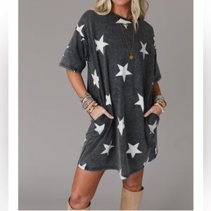 Three Bird Nest Star Power Tee Dress